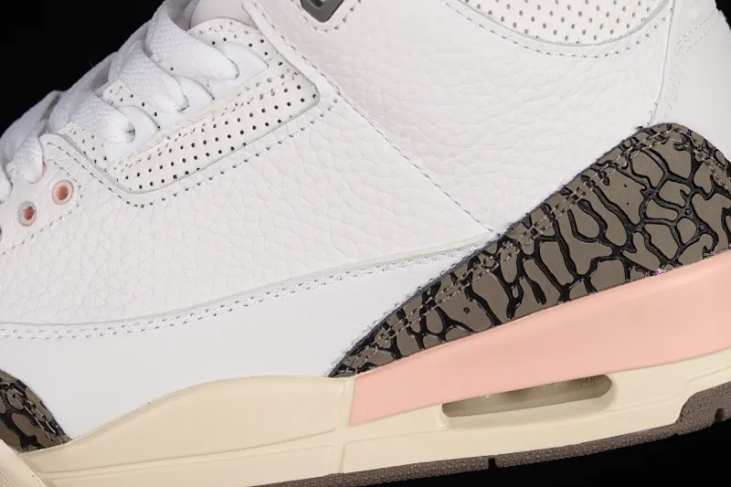 All categories Air Jordan Jordan series basketball shoes Air Jordan 3 Air Jordan 3 "Atmosphere" AJ3 Joe 3 white powder CK9246-102